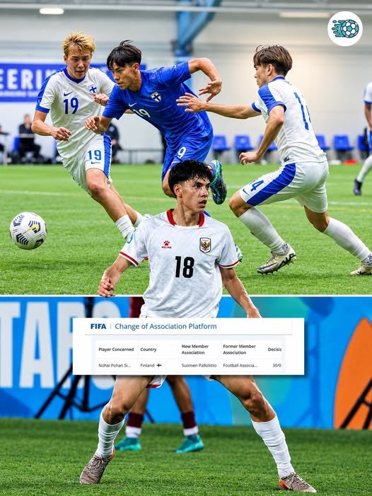 Noha Pohan Simangunsong Resmi Pindah Federasi ke Finlandia, Timnas Indonesia Kehilangan Talenta Muda