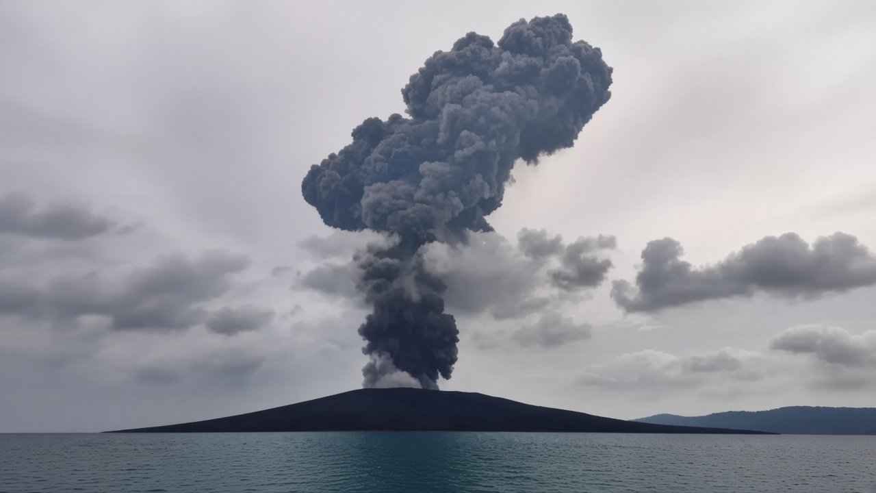 Hari Ini Anak Krakatau Erupsi Menerus, Mengingatkan Letusan Dahsyat Krakatau 1883 yang Tewaskan Lebih dari 36.000 Orang
