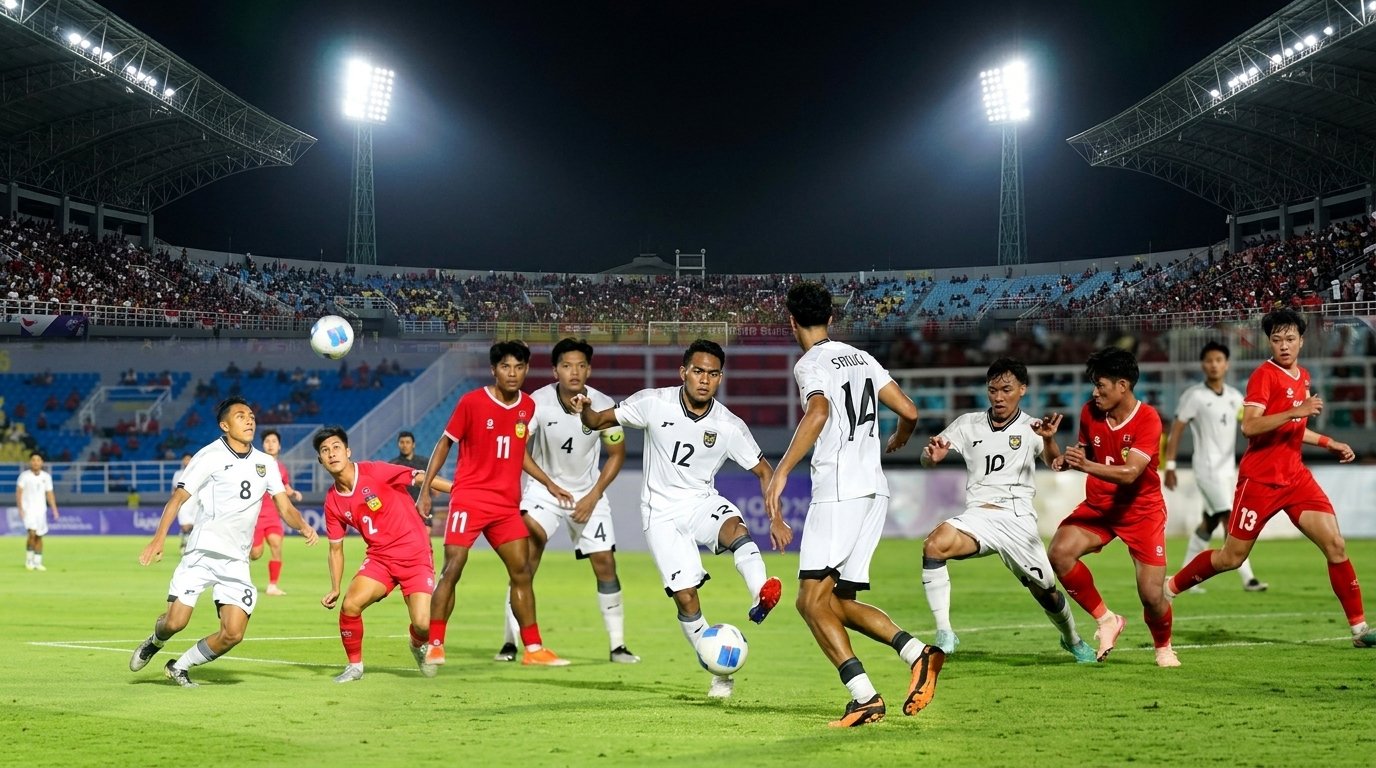 DITUNDA HUJAN PETIR, GARUDA MUDA BANTAI TUAN RUMAH LAOS 3-0! Zahaby Gholy Bintang Pertunjukan 🇮🇩⚡
